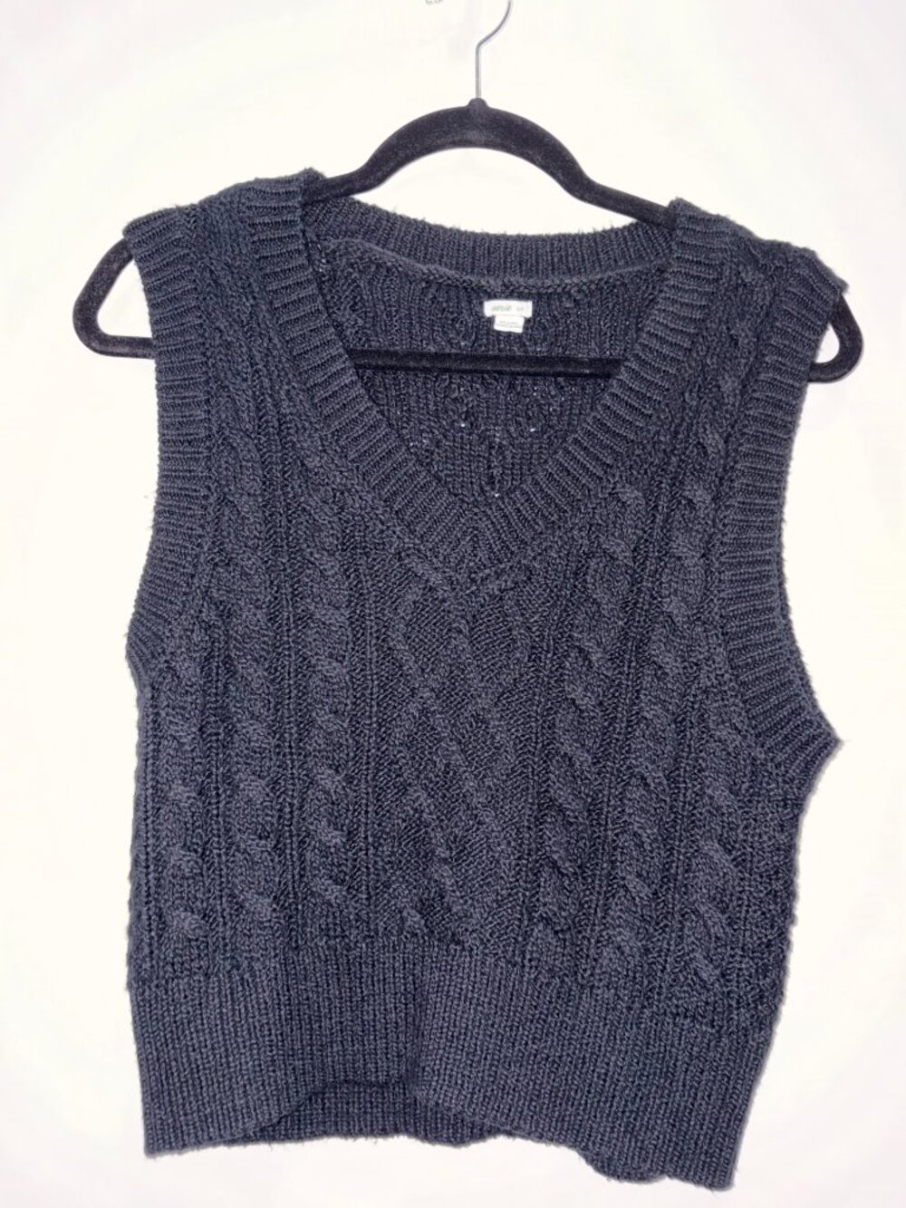 Aerie Cable Knit Sweater Vest